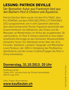 Lesung & Gespräch Lesung & Gespräch